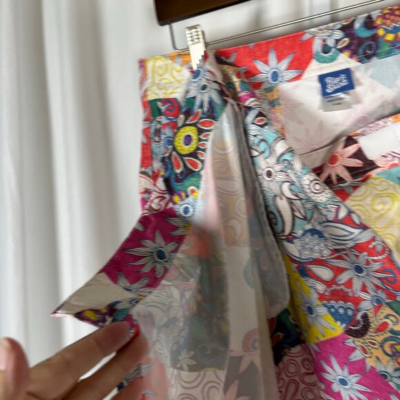 RipSkirt Hawaii Adjustable Wrap Skirt Sz XL Floral Patchwork Beach Resortwear - Picture 2 of 9